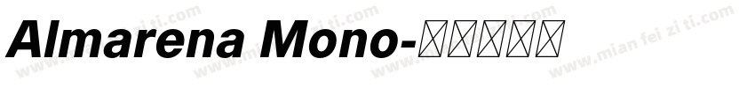 Almarena Mono字体转换